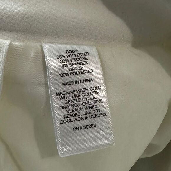 Express White Mini Skirt Women's Size 0 | 23-26-2 - Picture 4 of 6